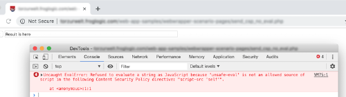 Recording and spy problems caused by Content Security Policy (CSP) in ...
